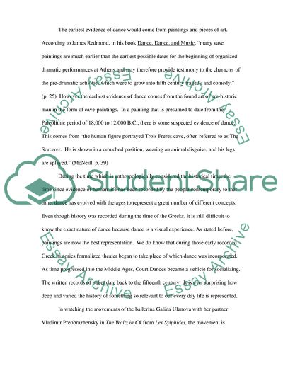 Emotional Experience Of Dance