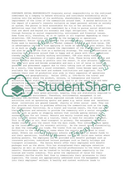 Corporate Social Responsibility Functions