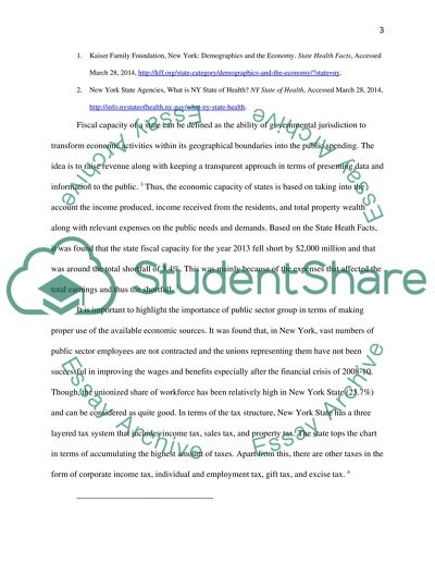 New York Demographics and the Economy