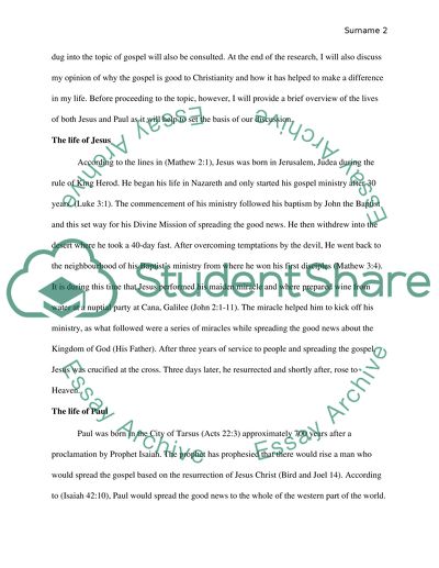 Definitions of the Gospel in Christianity