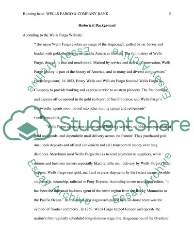 Wells Fargo & Company Bank