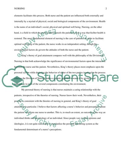 Nursing Theory
