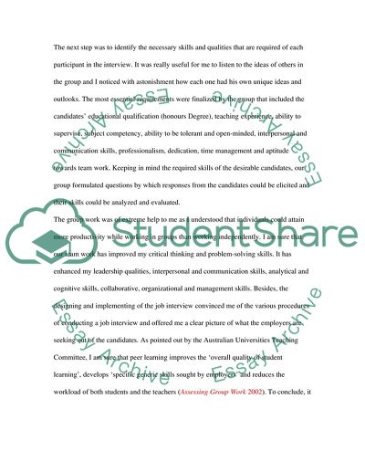 The Concept of Group Work