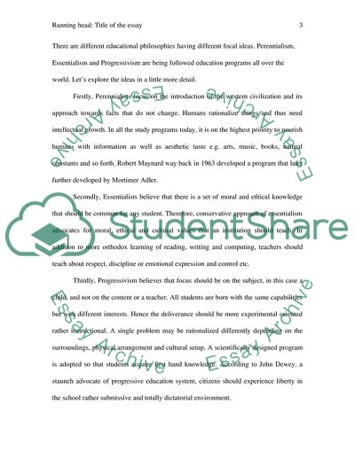 Comparison and Analysis of Educational Models