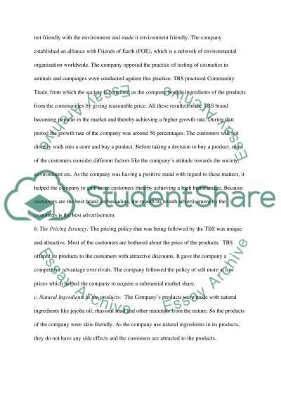 the lies of the body shop essay The body of the essay the function of the essay's body is to fully develop the argument outlined in the introduction each paragraph within the body of the essay. the lies of the body shop essay The body of the essay the function of the essay's body is to fully develop the argument outlined in the introduction each paragraph within the body of the essay.