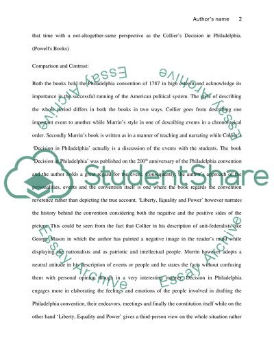 Decision in Philadelphia by Christopher and James Lincoln Collier