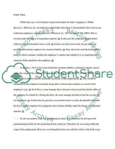 What Is Vicarious Liability