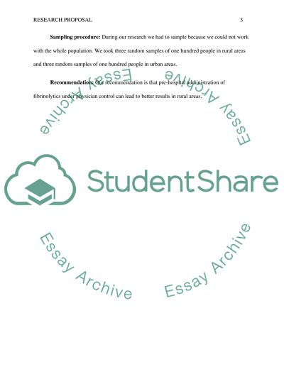 Quantitative Research Proposals