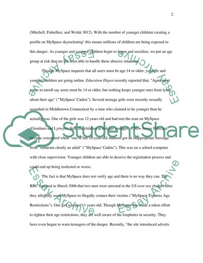 Fear and Loathing on MySpace.com