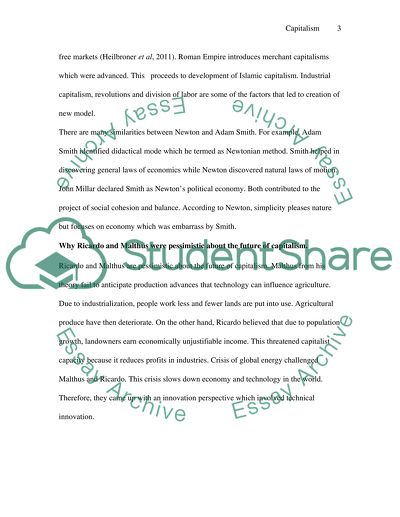 Why Ricardo and Malthus Were Pessimistic about the Future of Capitalism