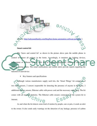 Existing Home Automaton Systems Controlled via the internet