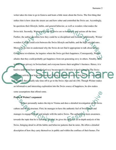 Interesting topic would get your readers to know what your main point