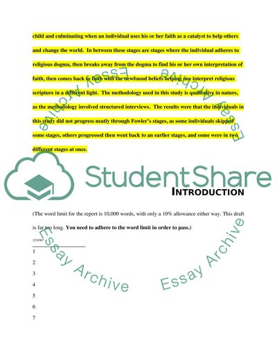 How do Christians view their faith Over Time and a Critique of James Fowlers