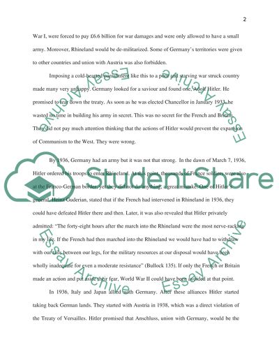 Errors in World War II and Its Impacts