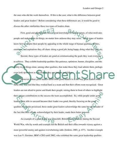 Three Types of Leaders