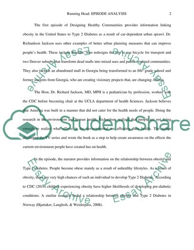 Designing Healthy Communities