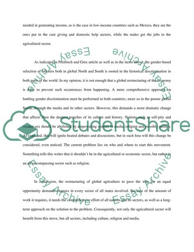 The Identifying the Trouble of Female Mexican Laborers