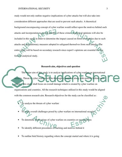 International Analysing Different Dimensions of Cyber-Warfare