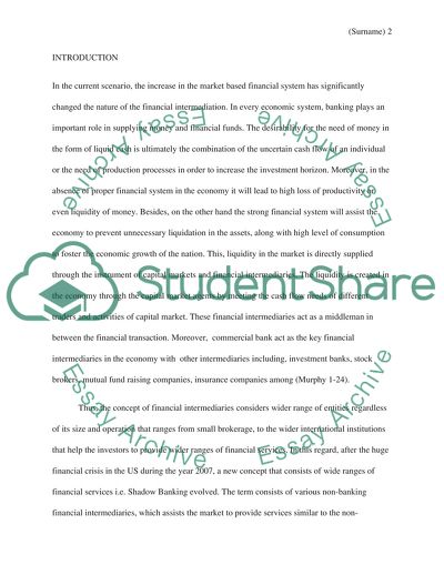 The Rise of Shadow Banking