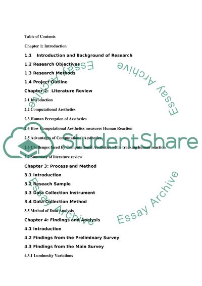 Evaluation of Computer Ability To Determine Human Aesthetic Reaction