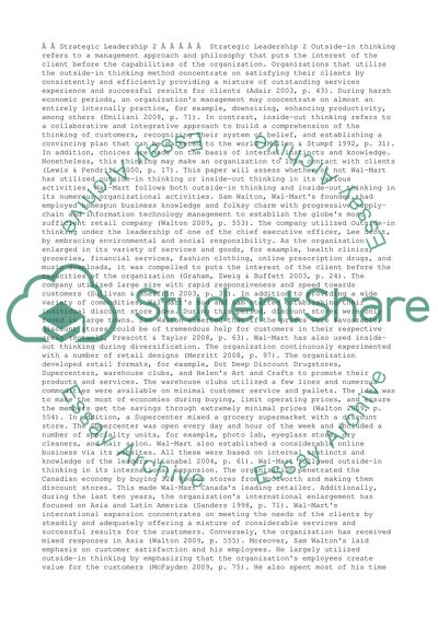 Strategic Leadership 2