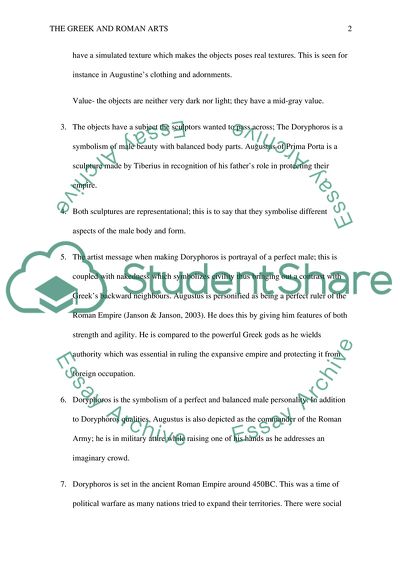 Doryphoros and Augustus of Prima Porta