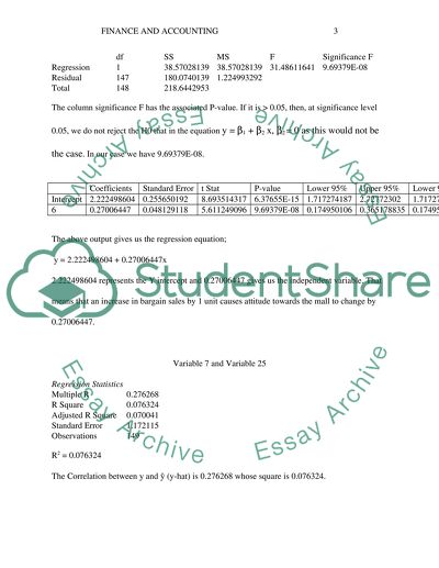 The variables in the survey