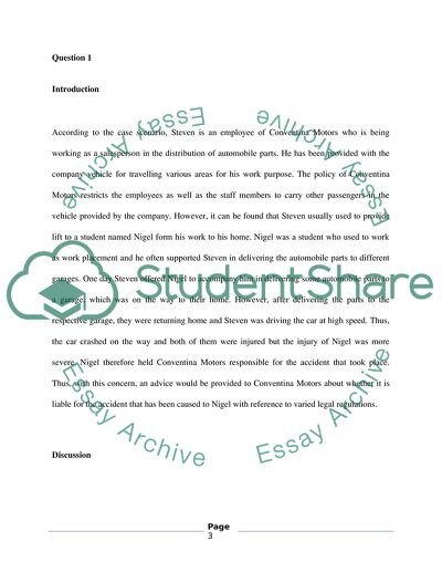 Analysis of the Case Concerning Employees Safety and Harassment