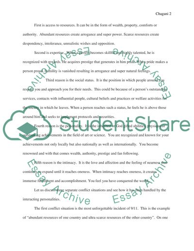 Interpersonal Conflict