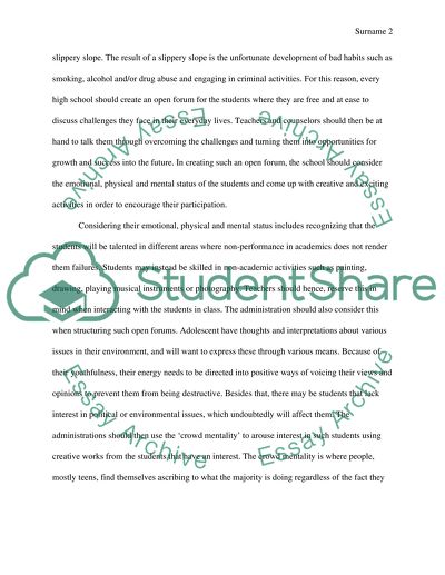 Graffiti as a Voice for Teens