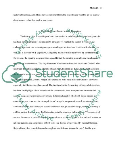 Masculinity and the Cold War