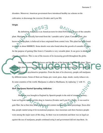 Marijuana Should not be Legalized