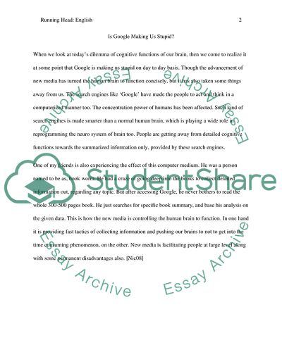 ARGUMENT FOR OR AGAINST FROM THE ARTICLE