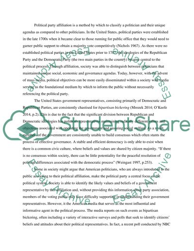 Are political parties still the central actors in politics