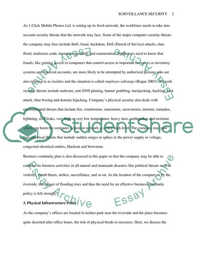 Surveillance Security