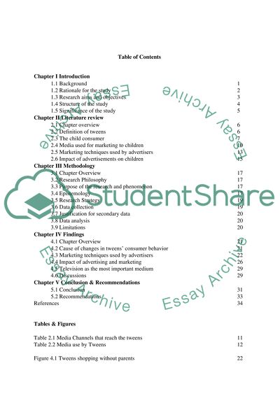 Marketers and the child consumer