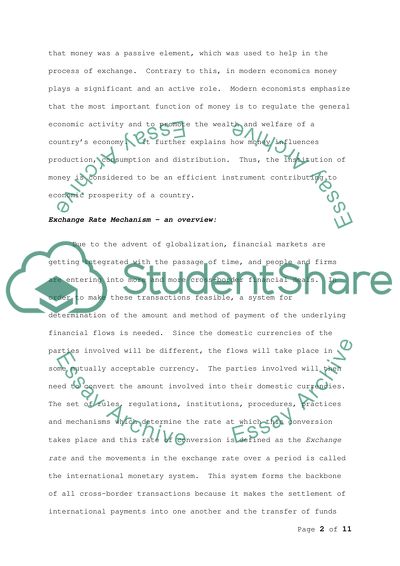 Assessment of the Bretton Woods Fixed Exchange Rate System