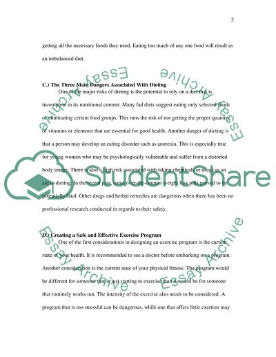 Nutrition and wellness