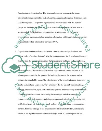 Changing Organizational Culture: Cultural Change Work in Progress