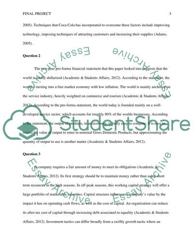 Financial Risks in Business