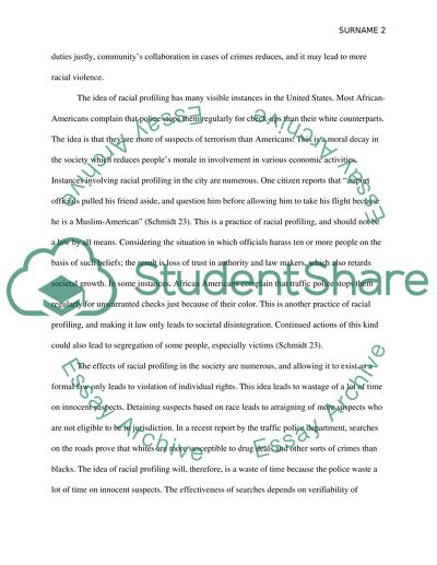 Issues, Data, And Analyses Of Racial Profiling