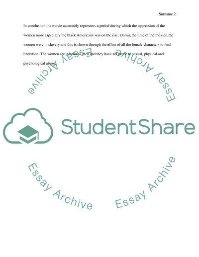 The Color Purple: Historical Accuracy