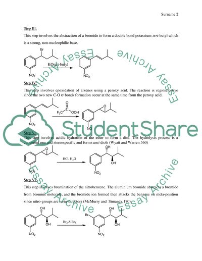 Syntesis of (1R,2S)-1-(m-Bromophenyl)-3-methyl-1,2-butanediol