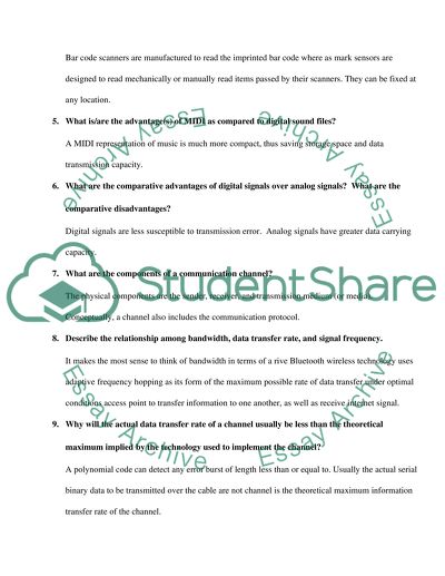 Computer Questions Final