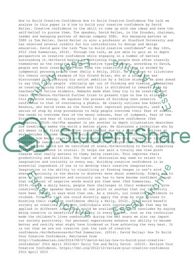 &quot;Creative Spark&quot;