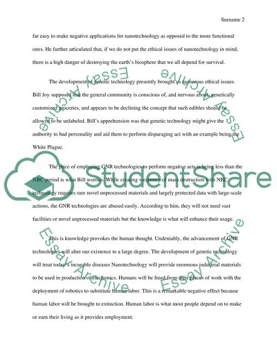 The Negative Prospects of the Technological Advancements