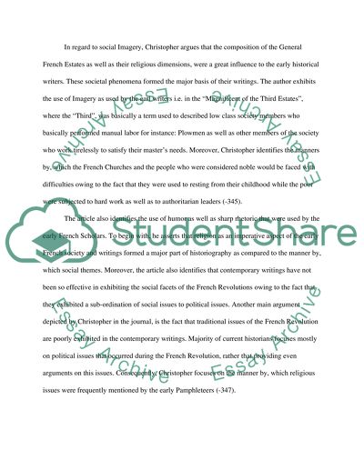 Religious and Social Imagery in the Early French Revolution