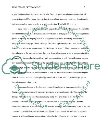 Real Estate Development