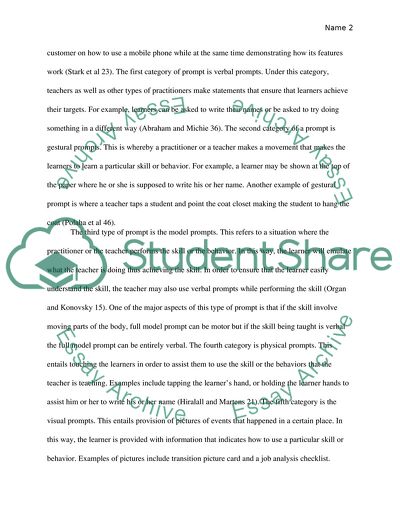 Human Behavior in Prompting