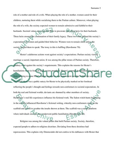 The Scarlet Letter by Nathaniel Hawthorne